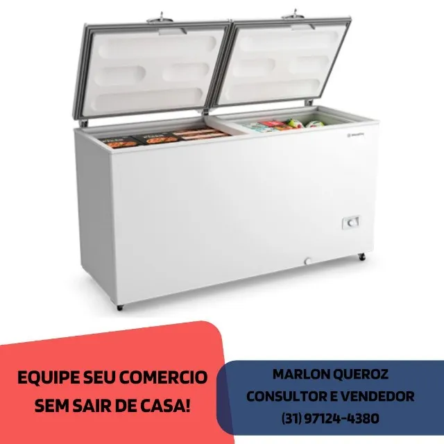 Freezer Horizontal Metalfrio 505L Inverter