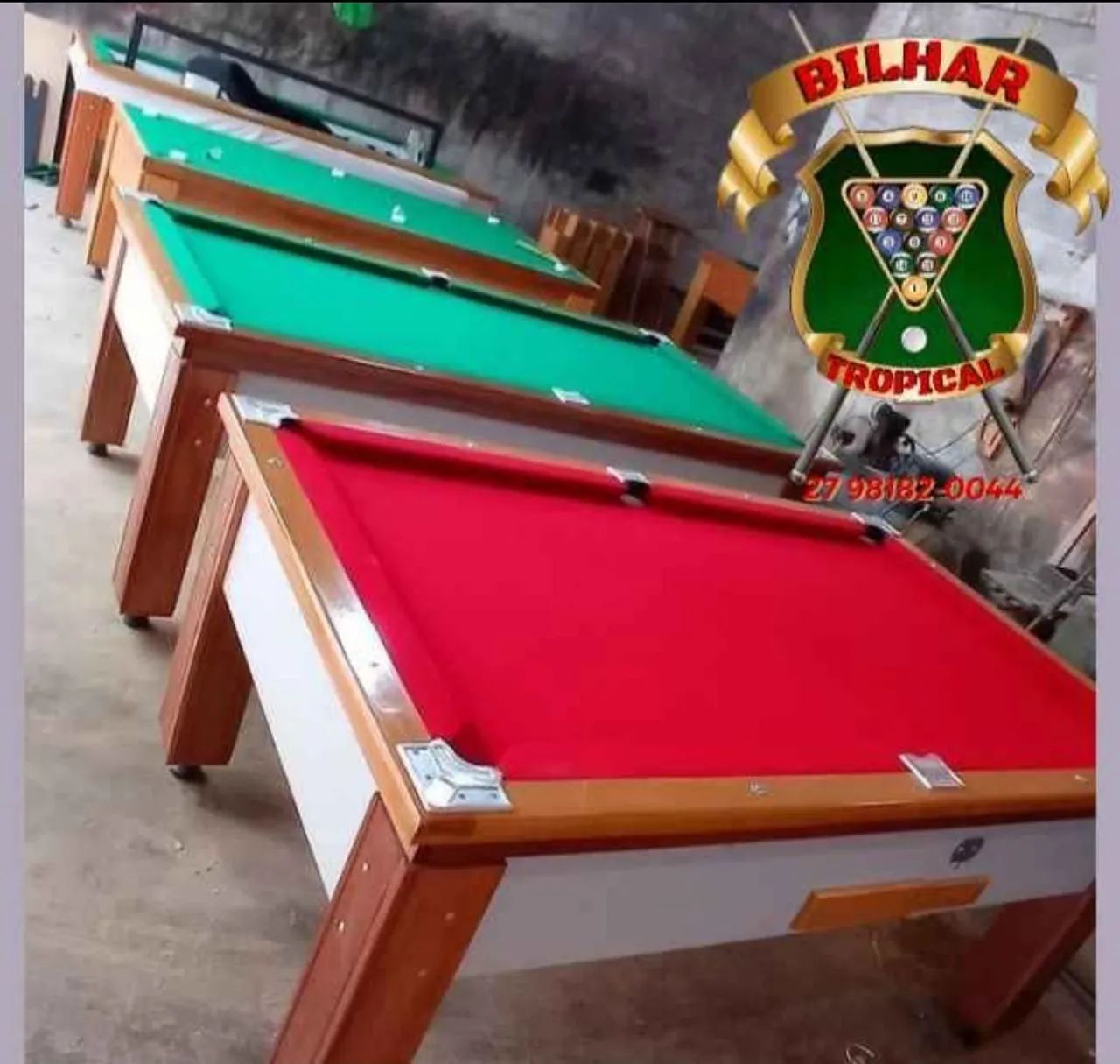 Bilhar tropical sinucas totó bilhar em geral  - Foto 2