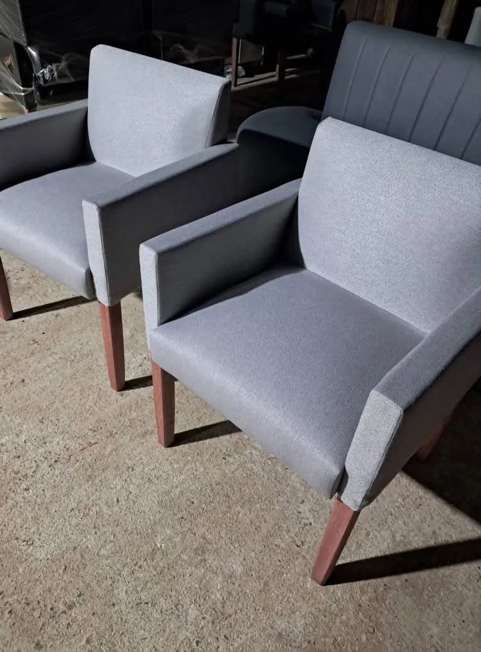 Poltronas em  tecido linho  - Foto 4