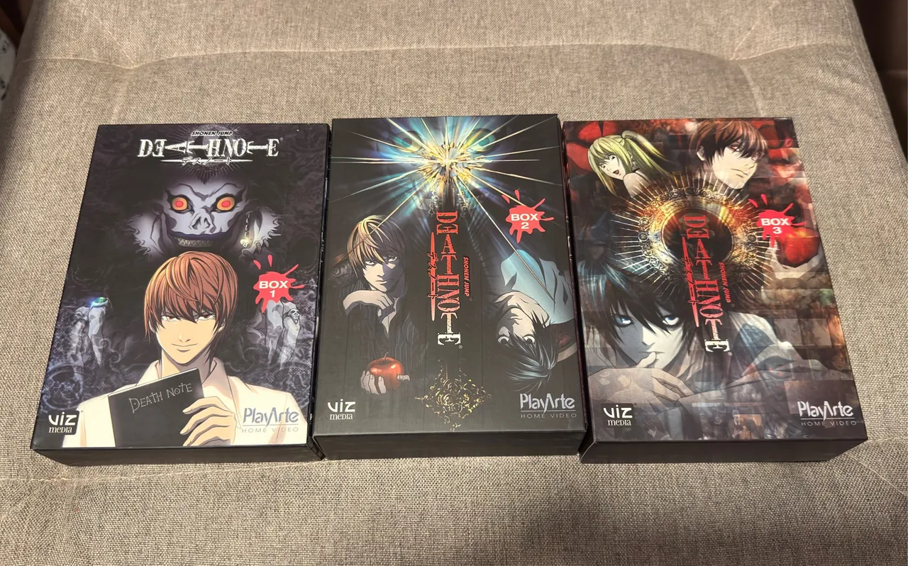Coleção completa dvd death note