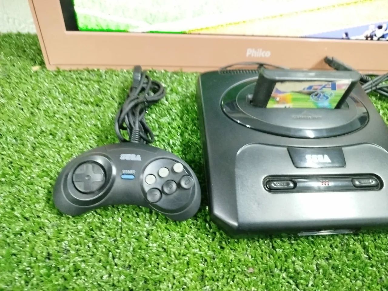 Sega Mega Drive 3 Tec Toy com Dois controles 6 botões  - Foto 3