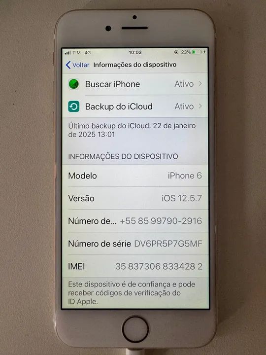 iPhone 6 Gold 64Gb - Foto 5