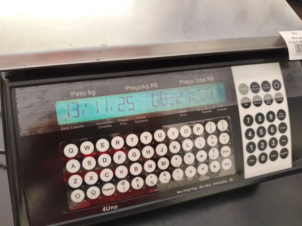 Balança Prix 4 Ethernet Semi Nova 15 Kg  - Foto 2