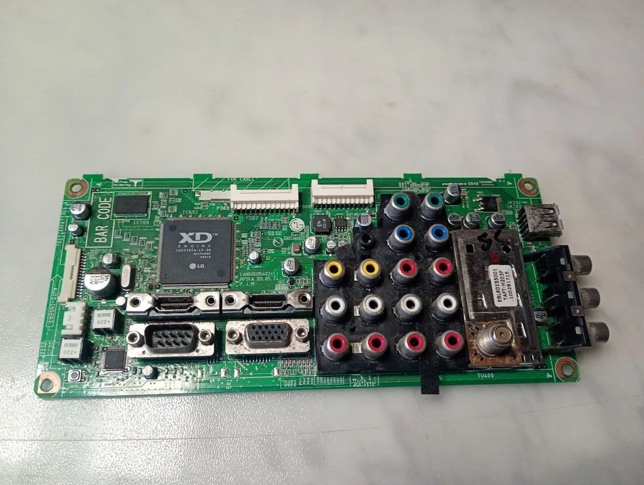 placa principal LG 42pq30r funcionando perfeitamente 