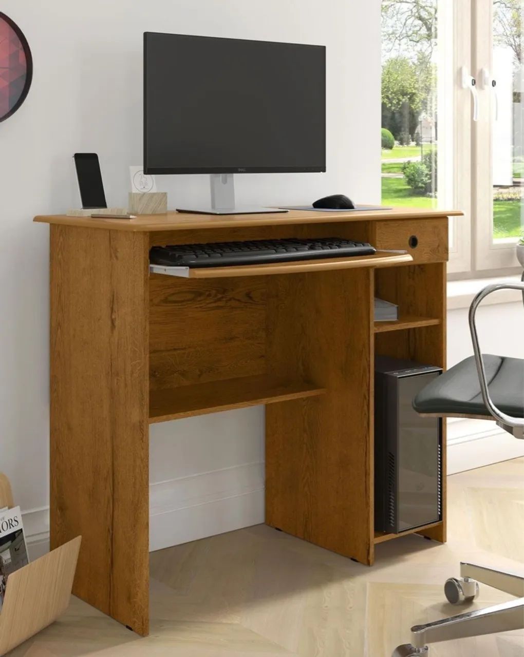 MESA DE COMPUTADOR NOVA - MONTAGEM GRÁTIS R$ 290,00 - Foto 3