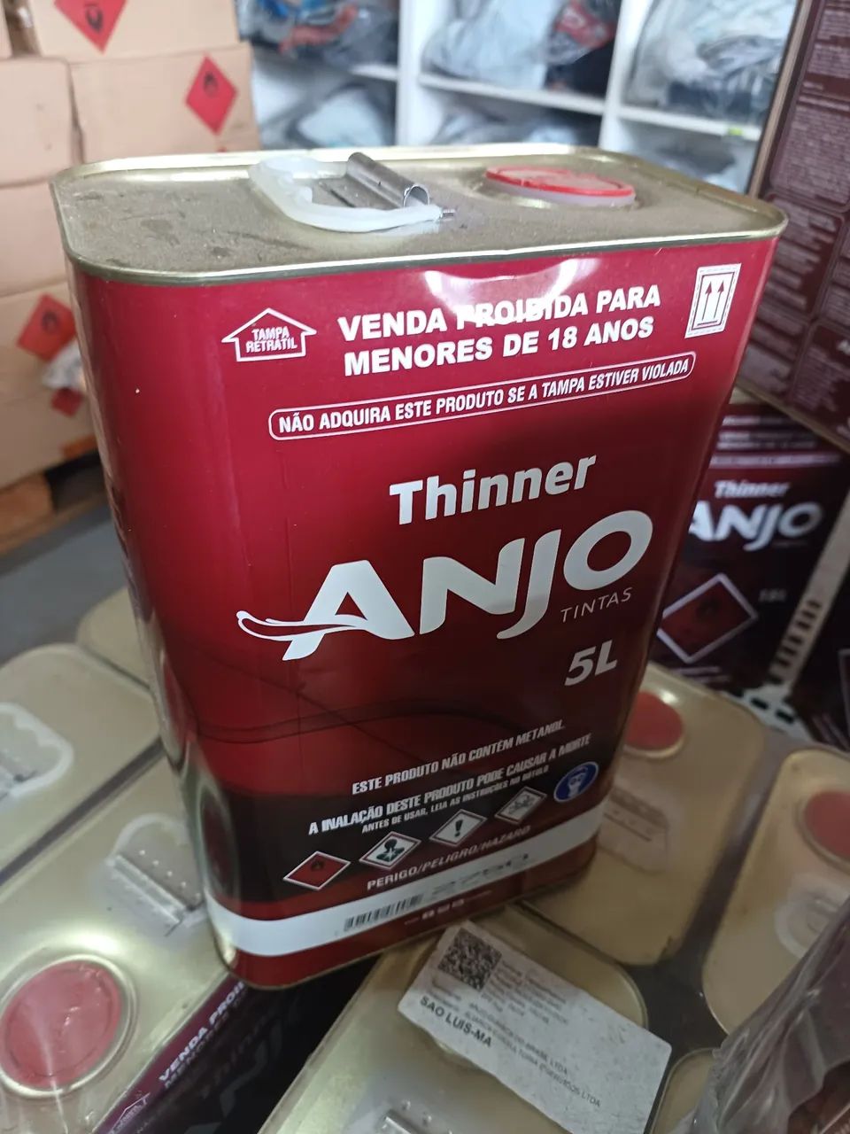 Thinner Anjo 900ml - Solventes e Removedores - Foto 3