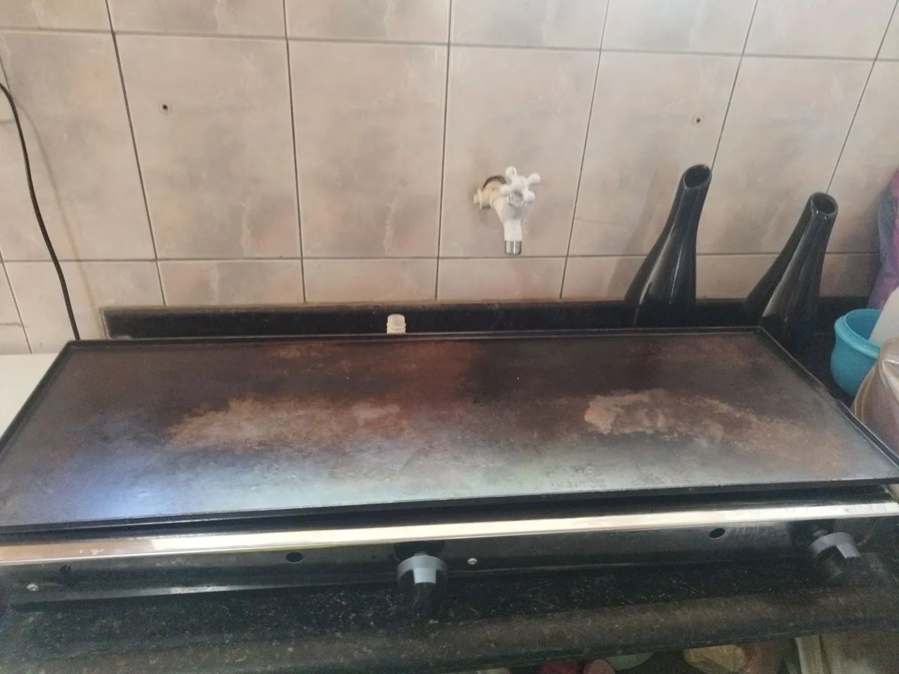 Chapa a gás, para lanchonete, haburgarias.  - Foto 2