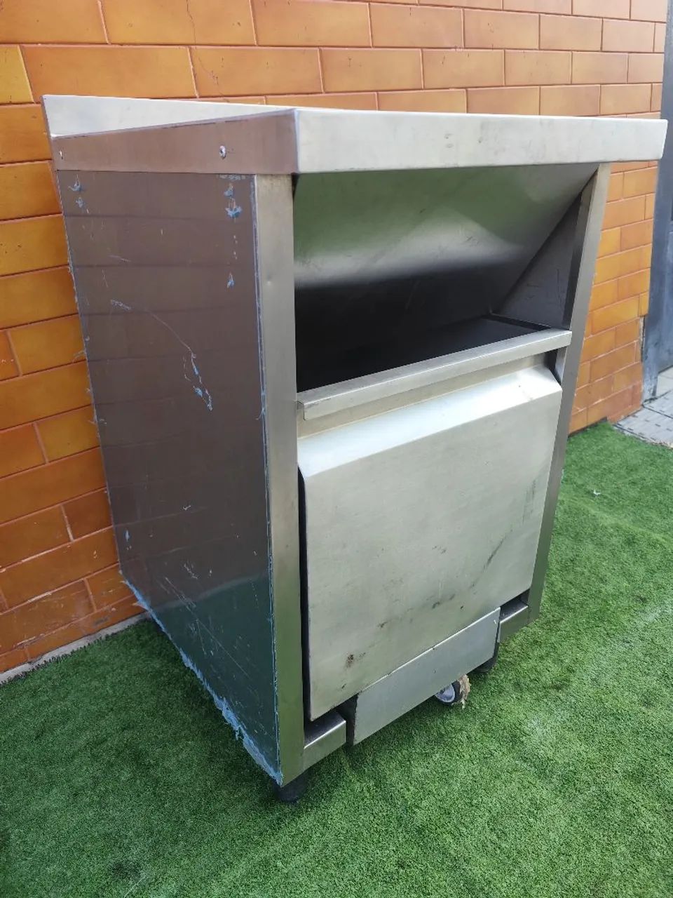 Lixeira industrial inox 304  - Foto 3