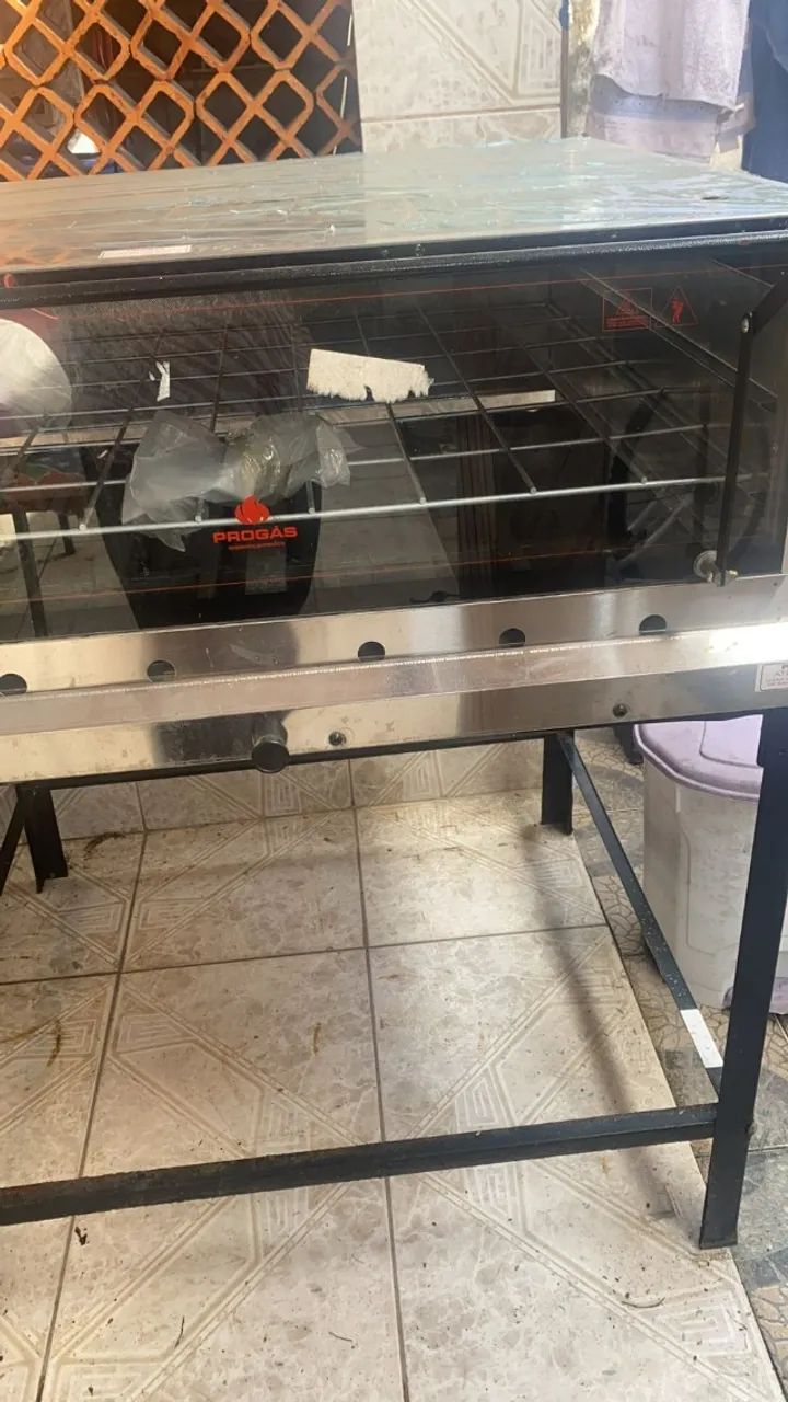 Forno a Gas, para pizza, salgados, pernil, esfirras, bolos. A gás, Nunca Usado. - Foto 3