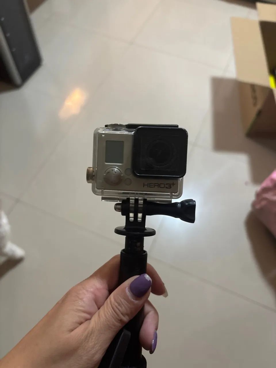 GoPro HERO3+ com bastão de selfie - Foto 3