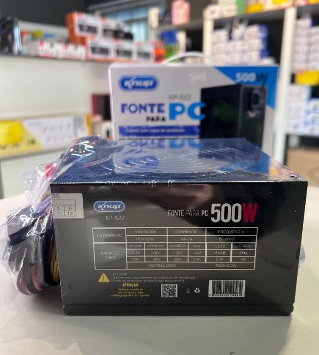 Fonte de Alimentação Knup  500W - R$ 169,90 - Foto 3