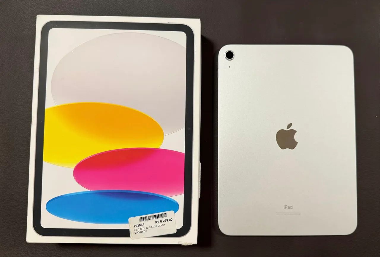 iPad 10, 64gb, com Apple Pencil - Tablets e E-Readers - Nossa