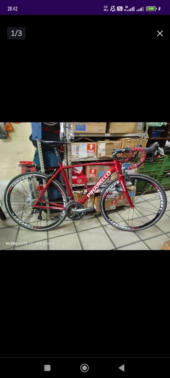 Bicicleta de Ciclismo Pinarello*52