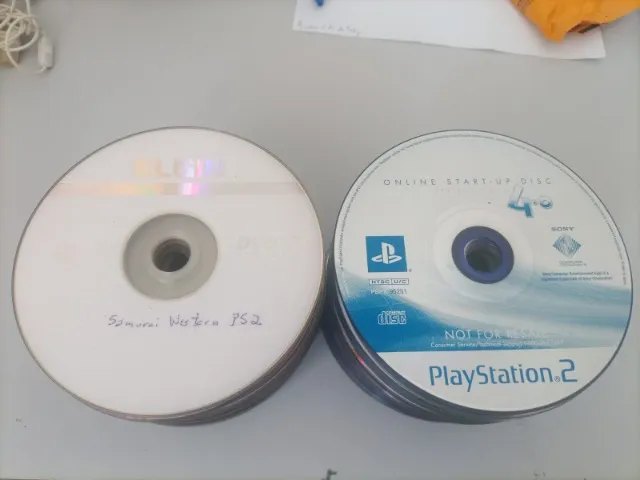 CD/DVD usados para artesanato - Lote com 233 discos