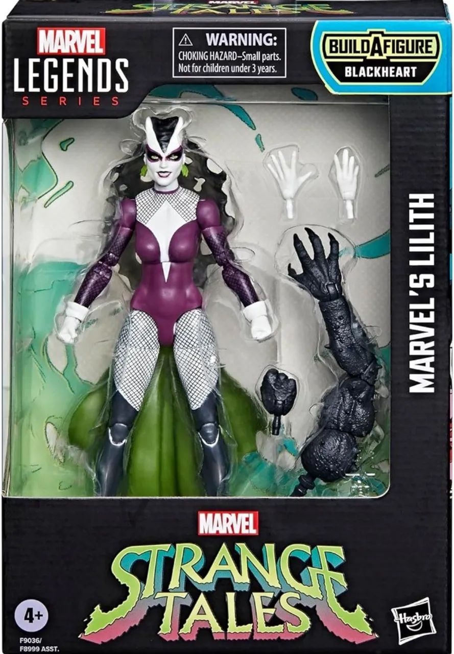 Lilith Wave Blackheart Marvel Legends - Lacrado