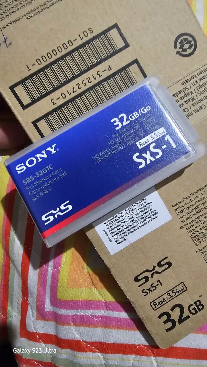 Cartão de Memória SxS 32GB Sony SBS-32G1C - Foto 2