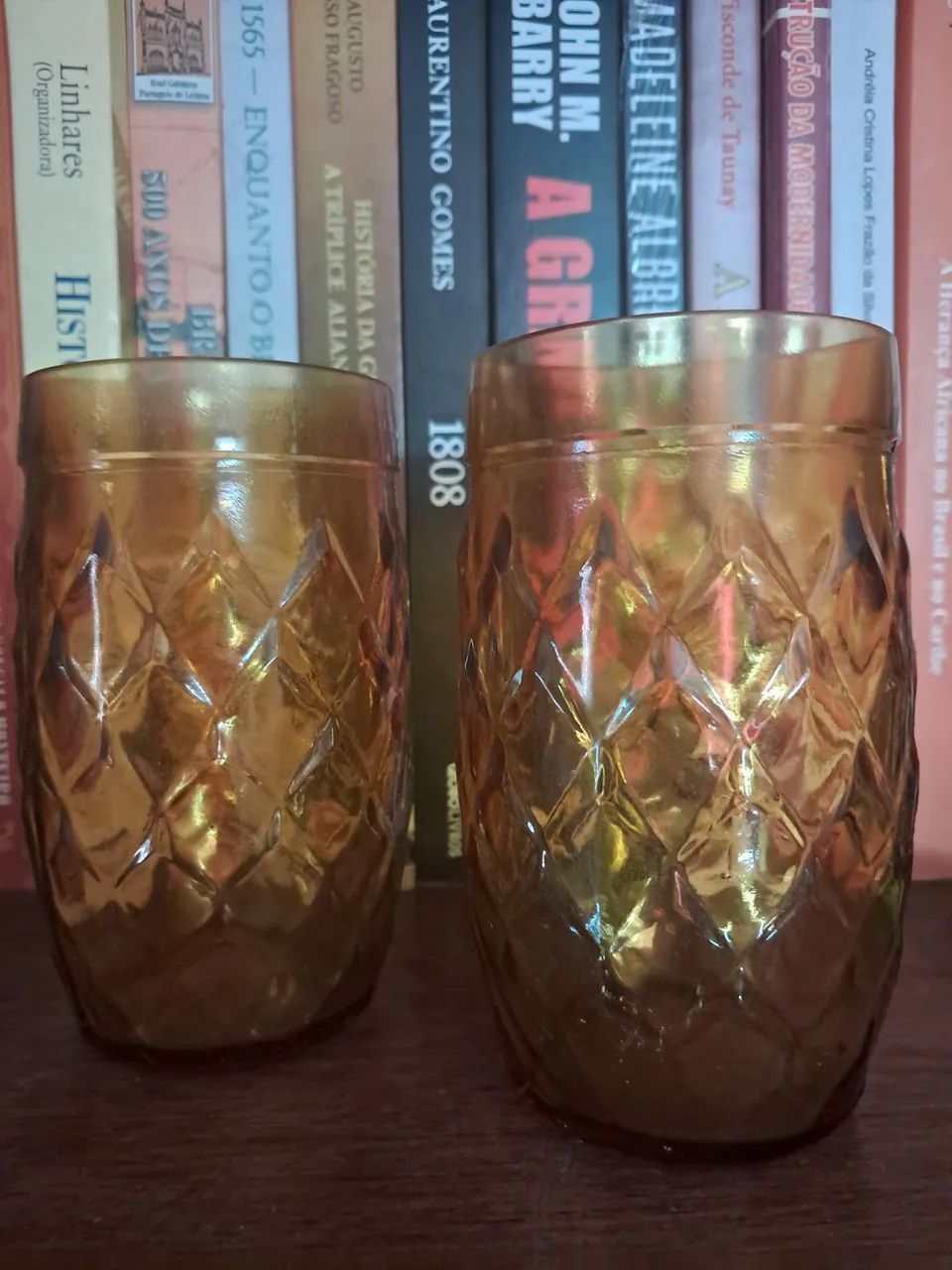 Copos Duralex Âmbar