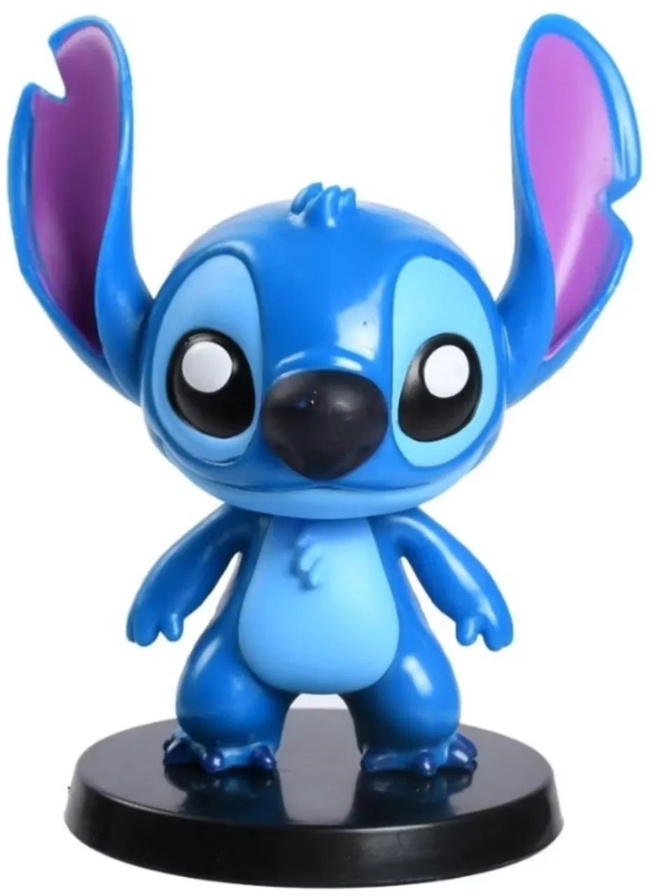 Boneco Stitch Colecionável Disney, 9cm, Original - Foto 2