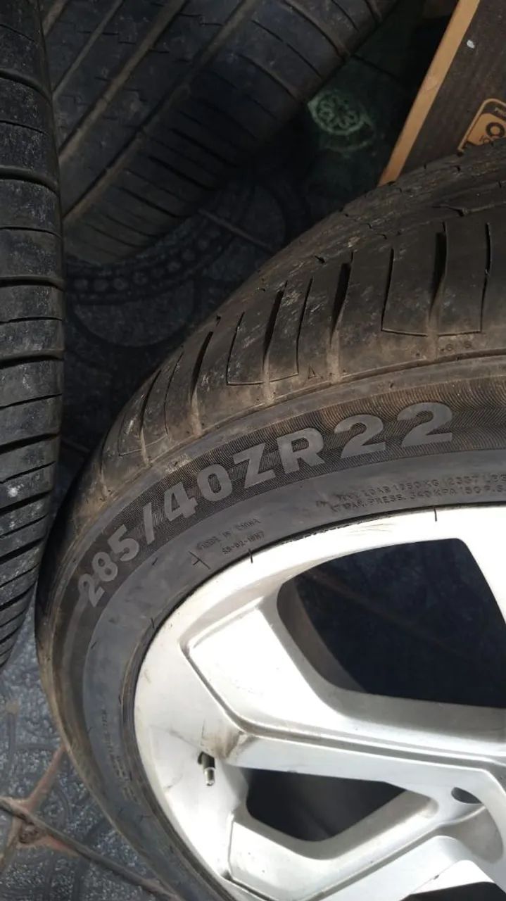 Jogo de Rodas com pneus 22 - Foto 5
