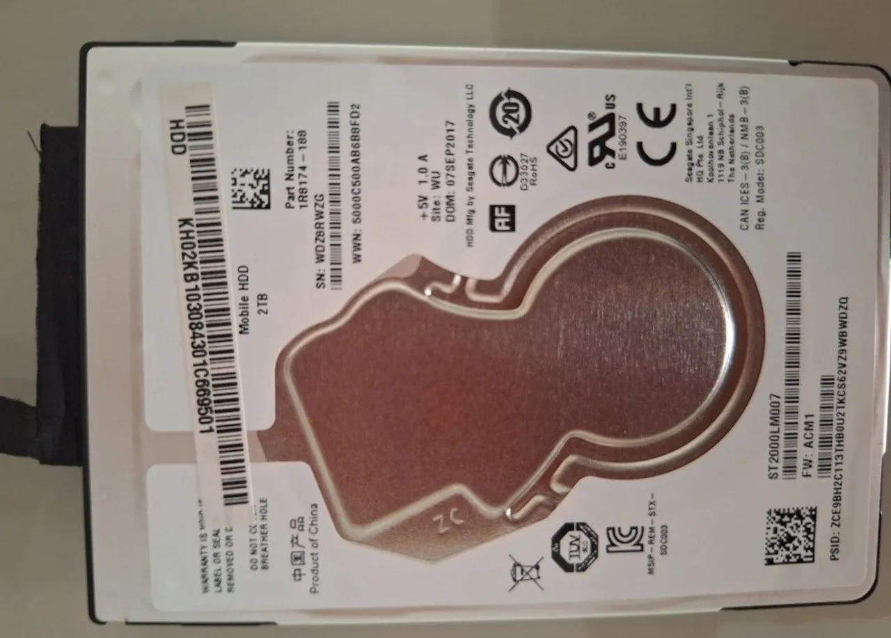 HD Seagate 2TB Seminovo