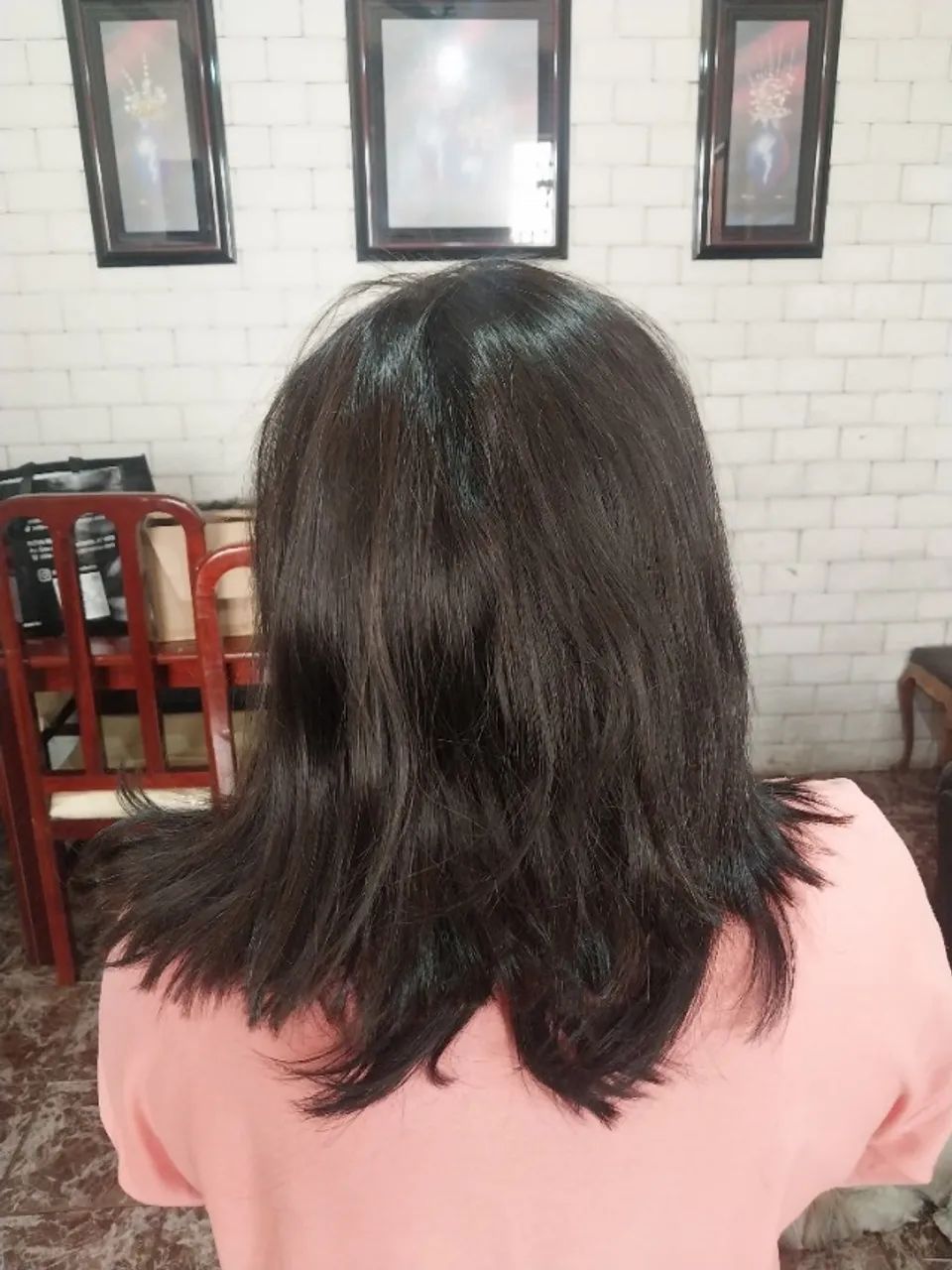 PERUCA 100 % CABELO HUMANO 13X4 PRETO  - Foto 2