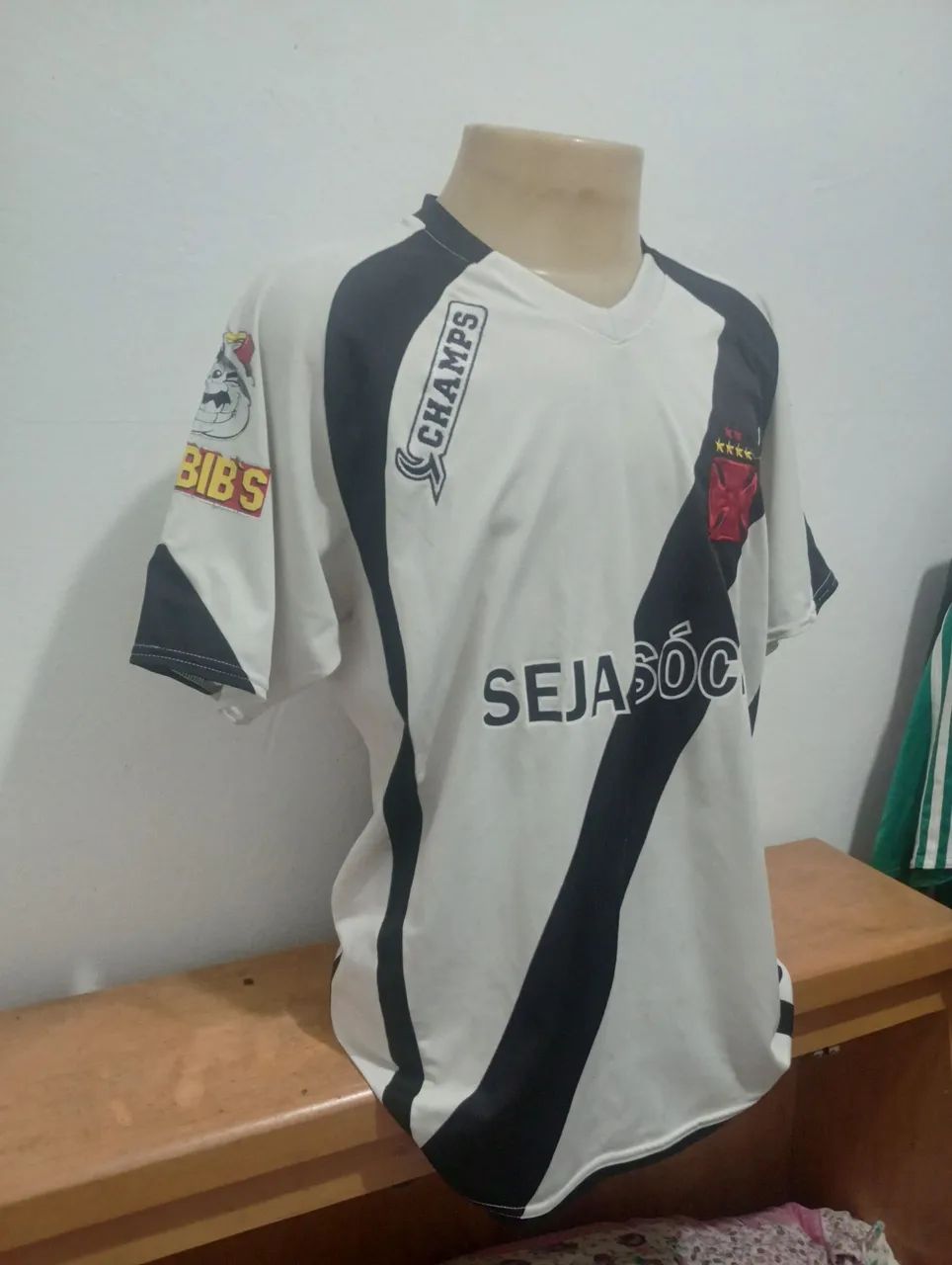 Camisa do Vasco 2009 Champs # seja sócio  - Foto 2