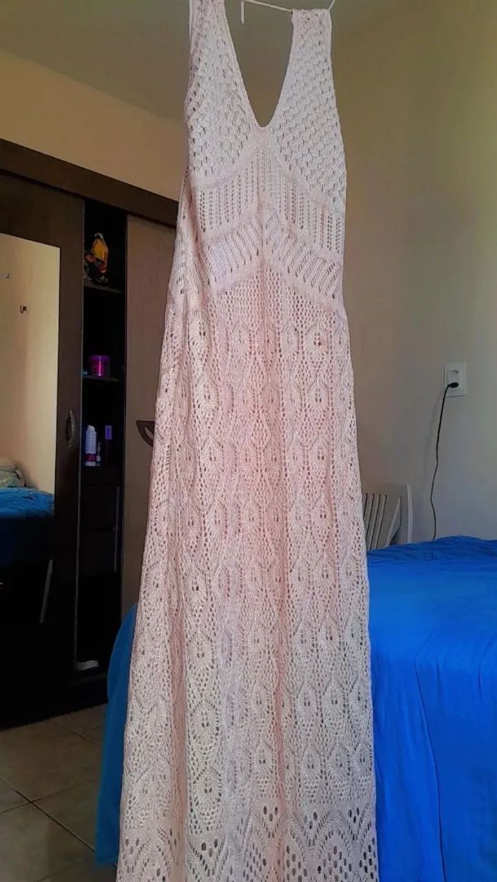 Vestido crochê - Foto 4