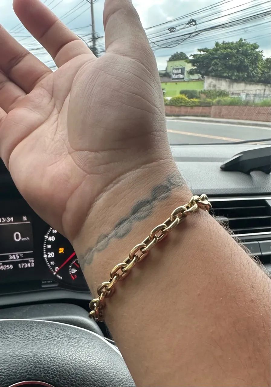 Pulseira de ouro 18k - 18.3 Gramas 