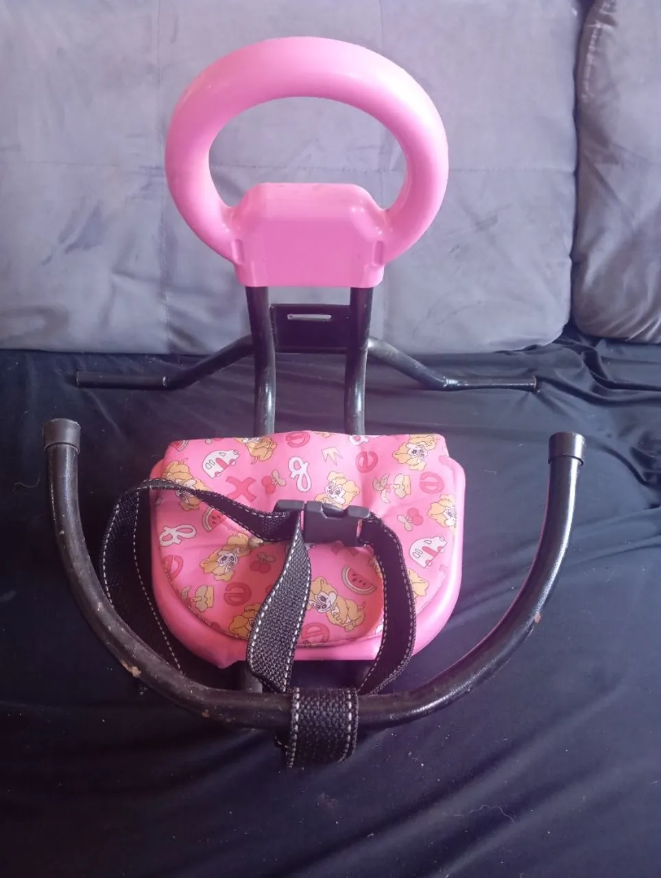 Cadeira para bicicleta Infantil Rosa