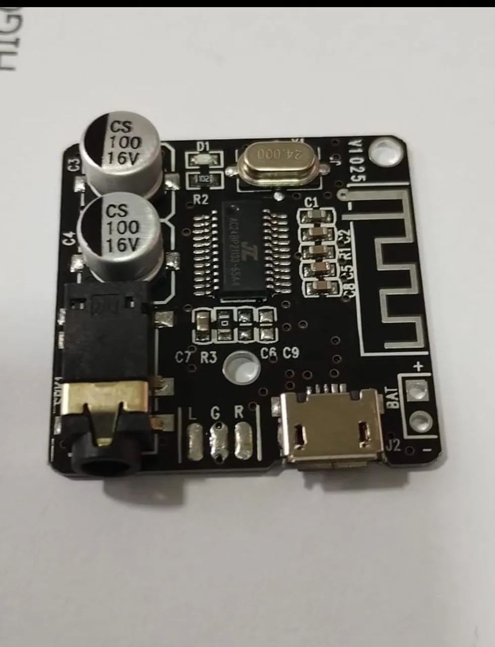 Mini Placa Bluetooth para projetos de áudio( tenho preço para quantidade maior).