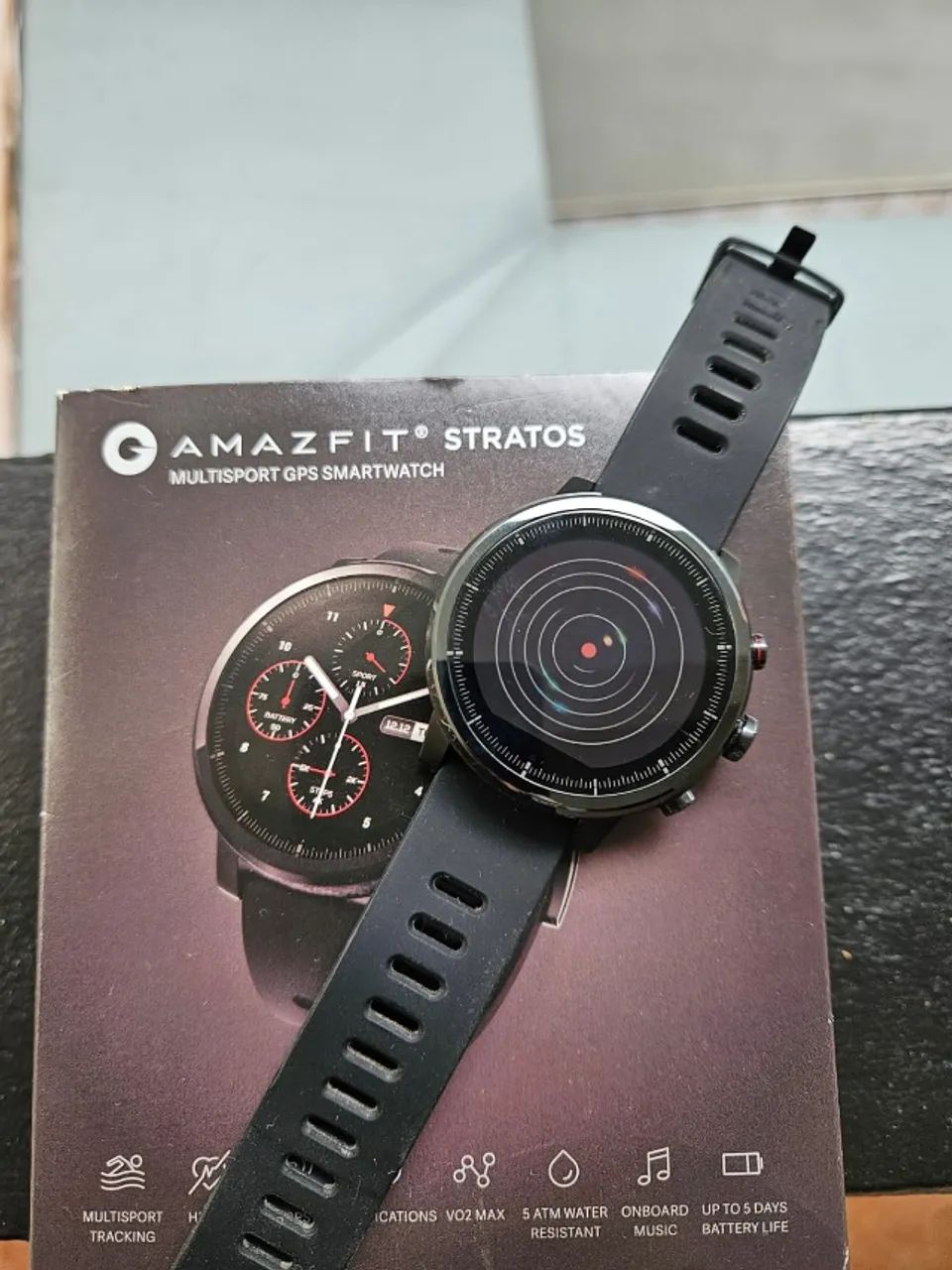 Gps Smartwatch Amazfit Vo2max Gtr Tracking Gps Amazfit Stratos