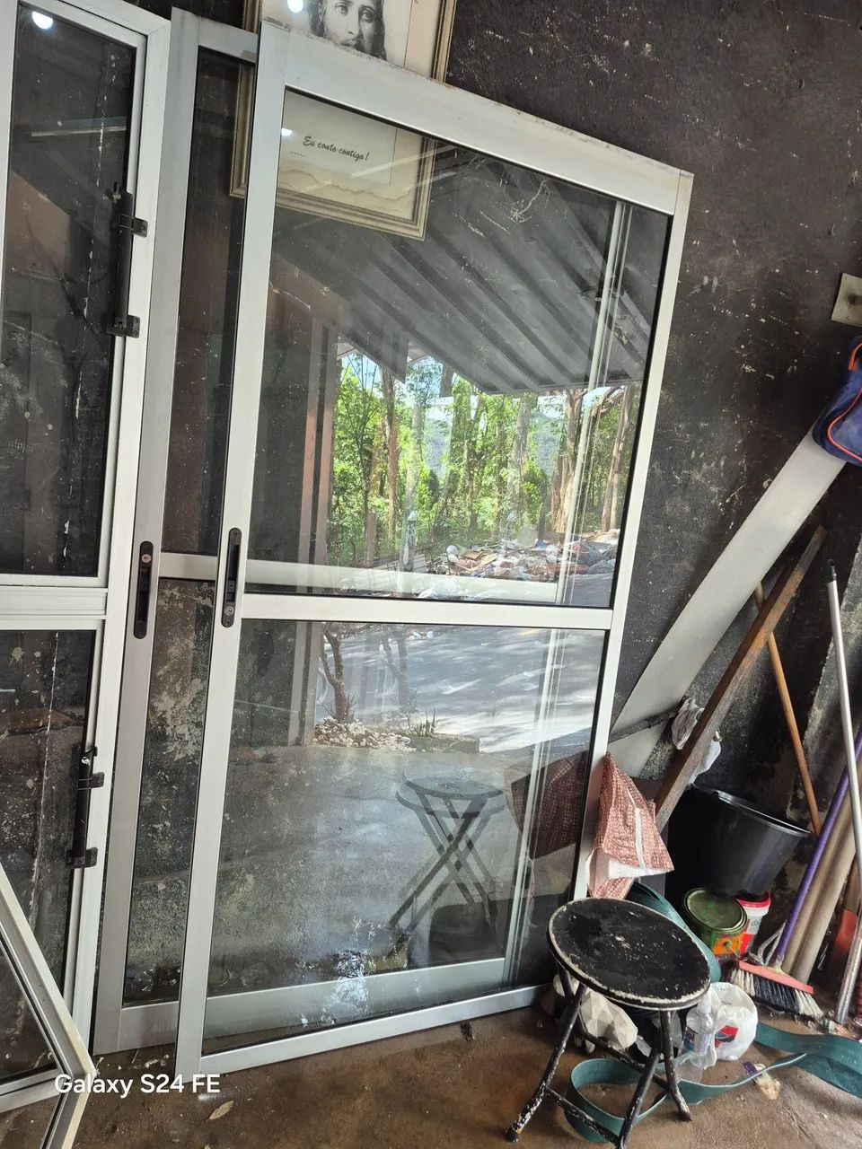 Porta de vidro 