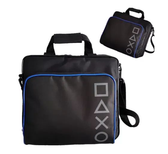 Bolsa Para Ps4 Slim Fat De Transporte C/ Compartimentos Case
