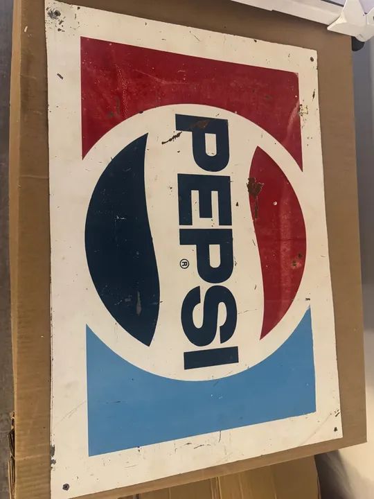 Placa antiga Kaiser e Placa antiga Pepsi - Foto 2