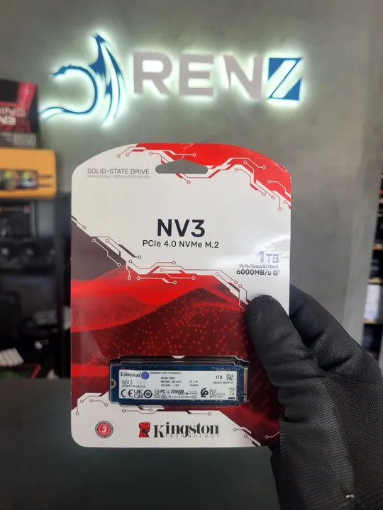 SSD Kingston NV3 1TB PCIe 4.0 NVMe M.2