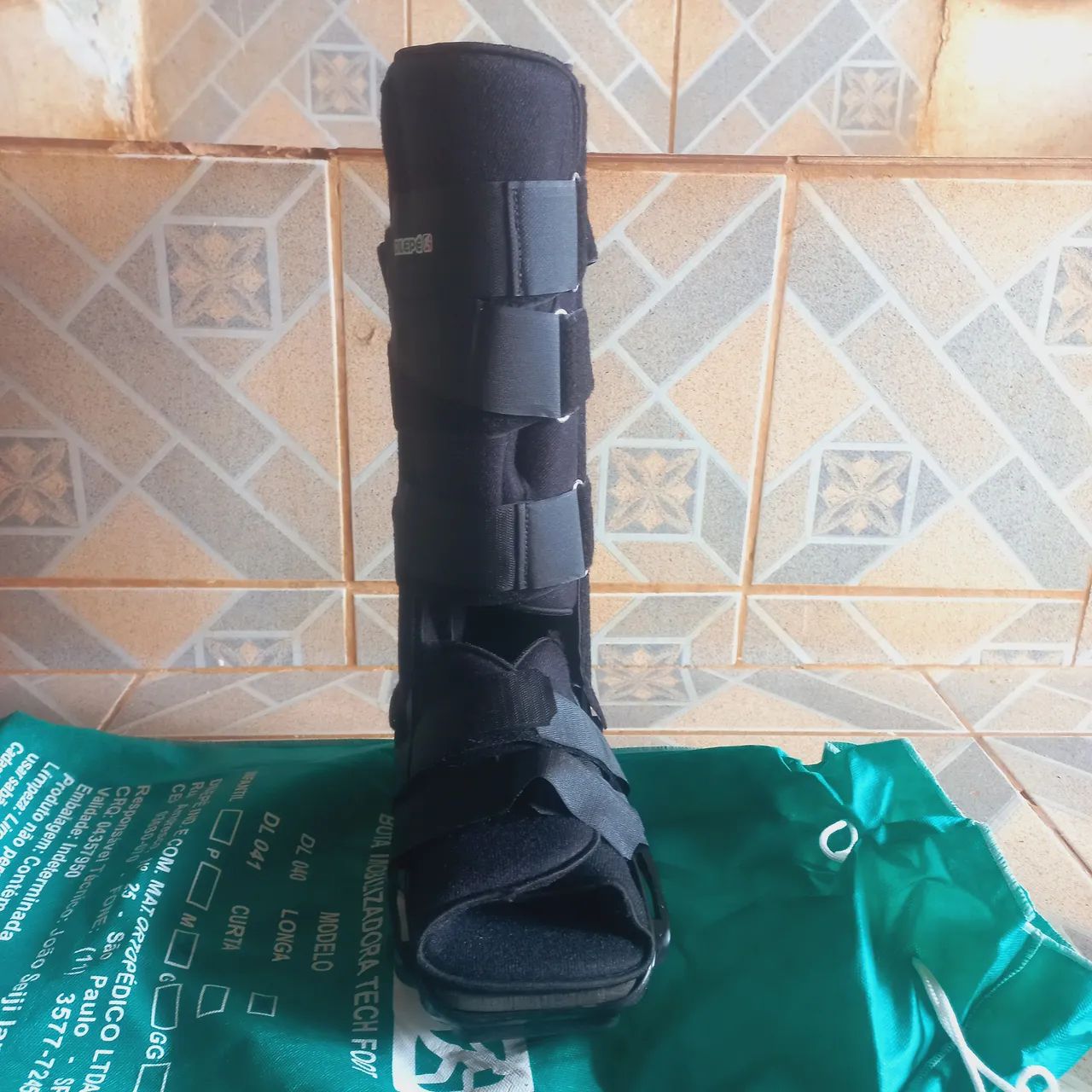 Bota imobilizadora NOVA -  Dilepé Longa - M  - Foto 2