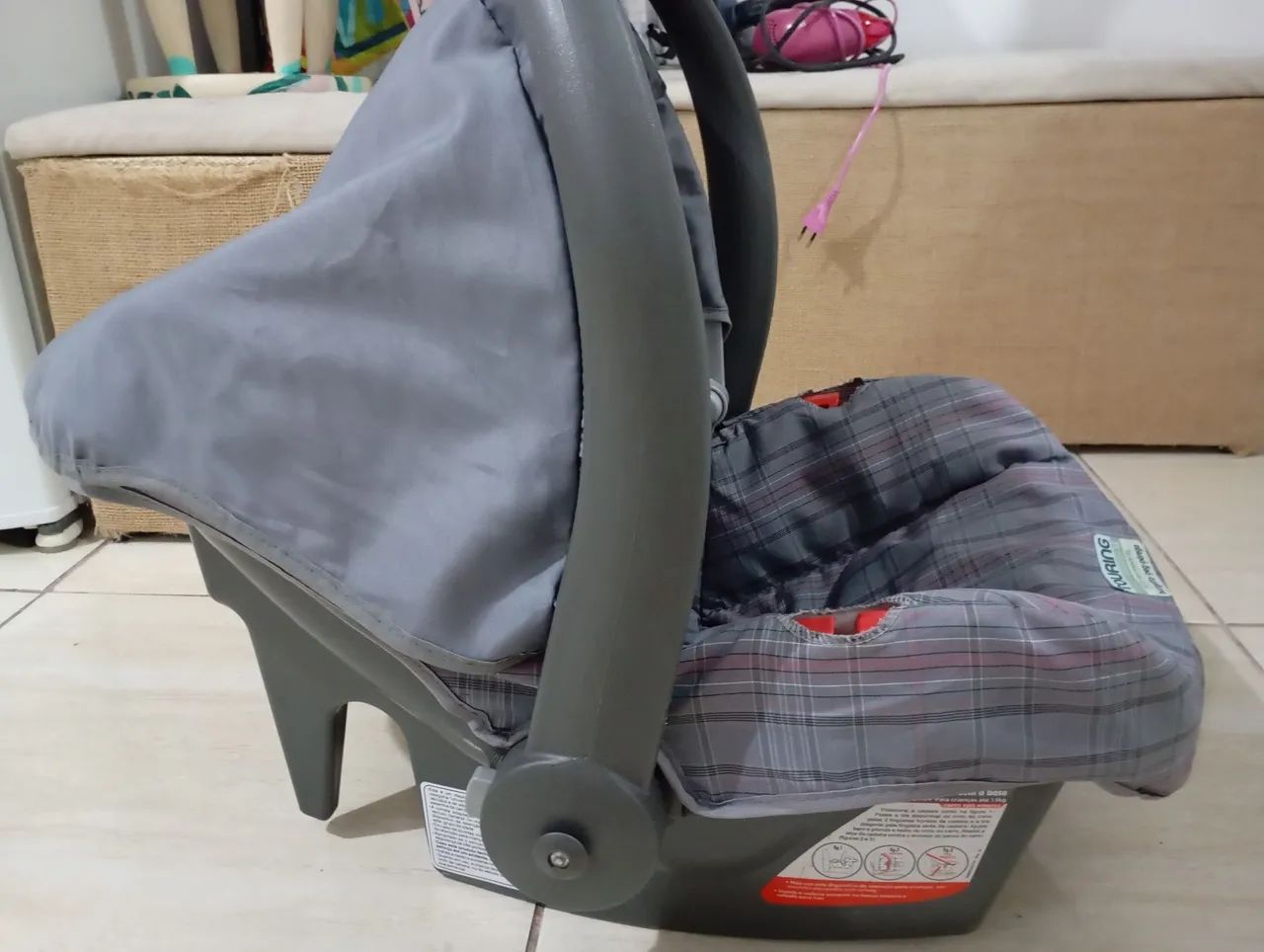 Cadeirinha de Bebê Touring Bebê Conforto - Foto 2