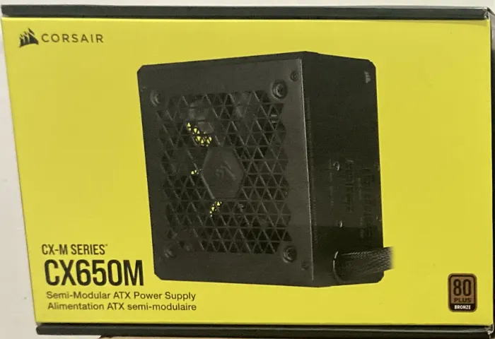 Fonte Corsair CX650M - 650W - c/ garantia até 2033