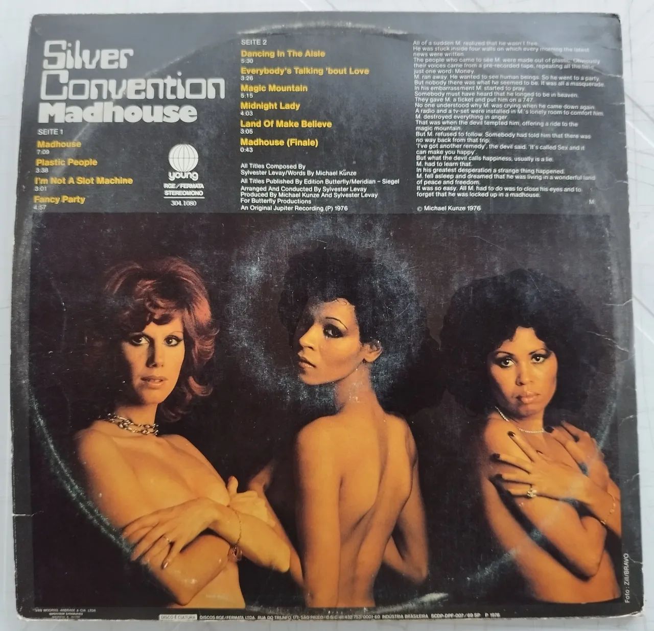 Disco de Vinil Silver Convention - Madhouse - Foto 2