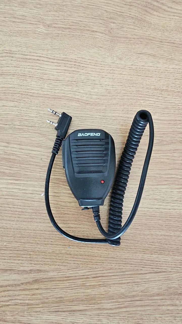 Kit mini microfone PTT Mike + fone de ouvido para Baofeng - Foto 2