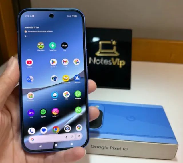 Google Pixel 10 128gb - Indigo - Azul - Celulares e Smartphones