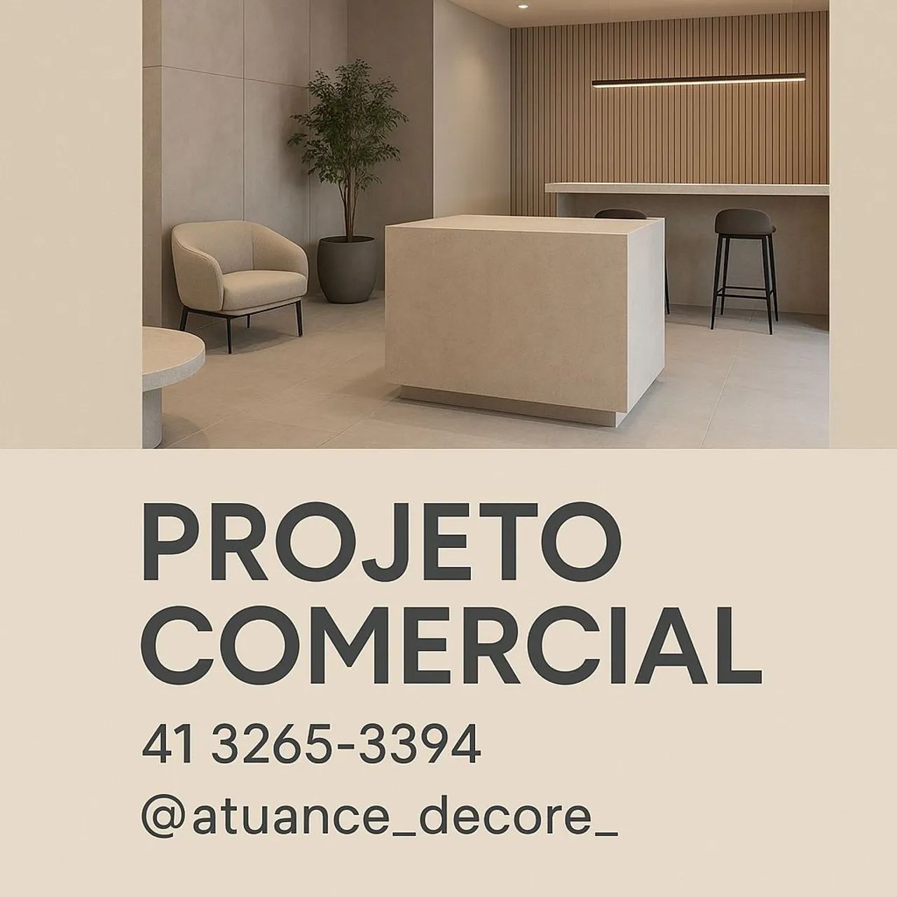 Projeto Comercial - Ambiente Moderno