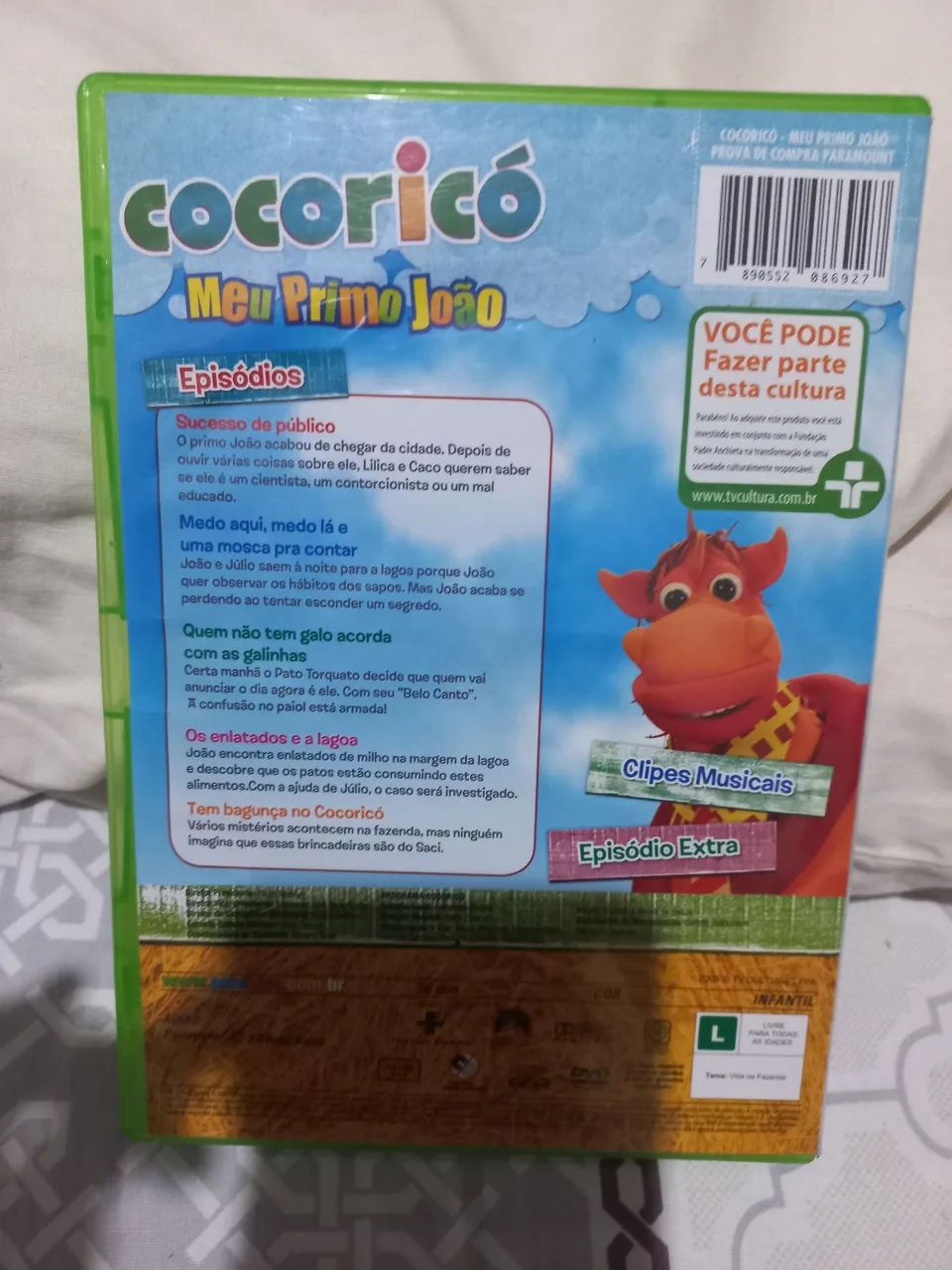 Dvd a turma do Júlio cocorico meu primo João  - Foto 2