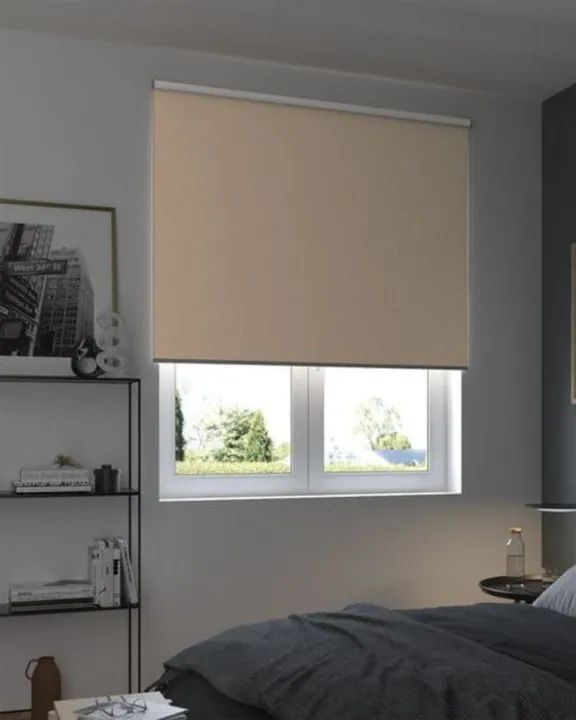 Persiana à Pronta Entrega Blackout Creme  1,30 x 1,20 Transforme seu ambiente! - Foto 6