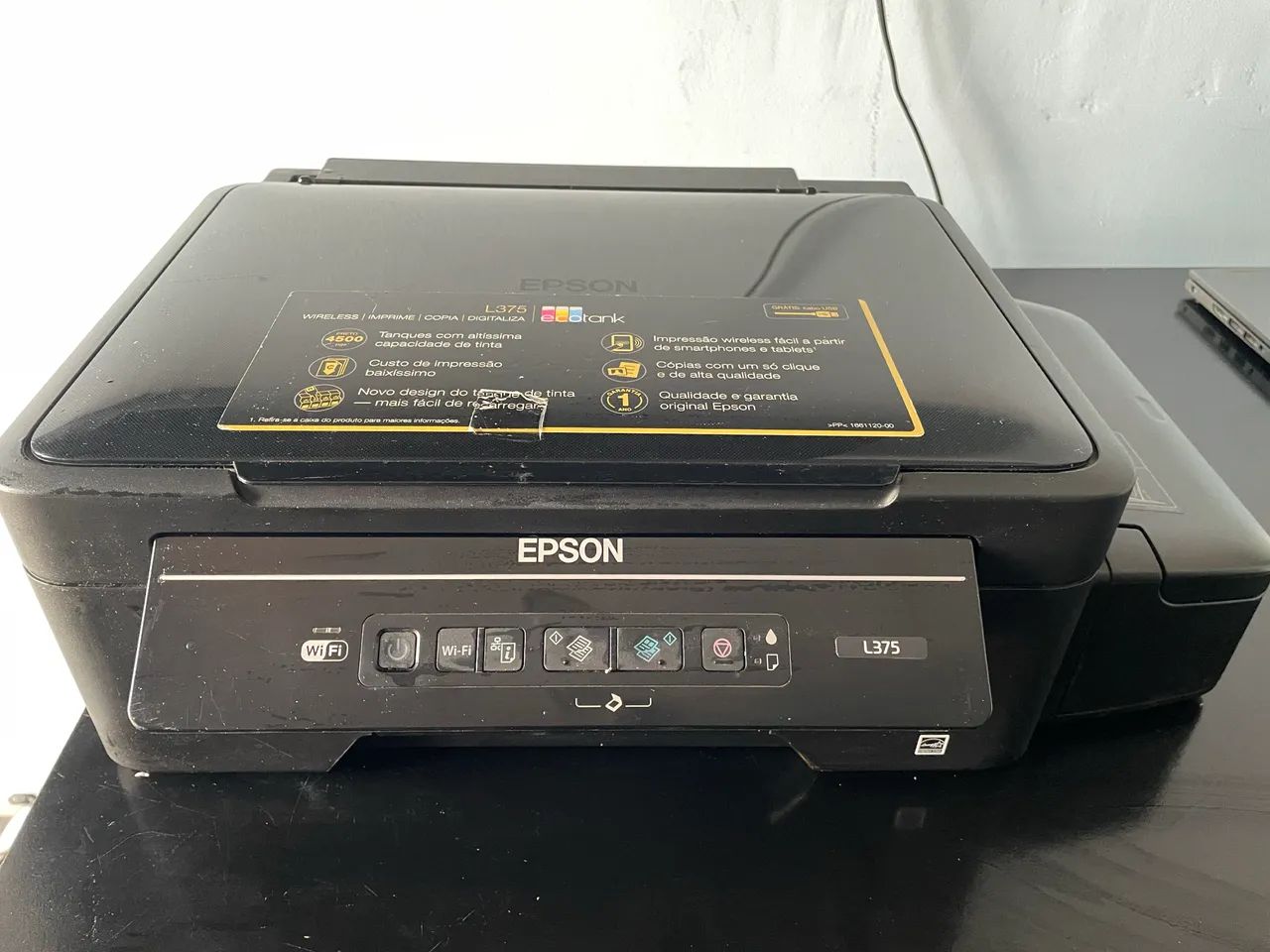 Impressa multifuncional Epson L375 - Wi-Fi, nova 