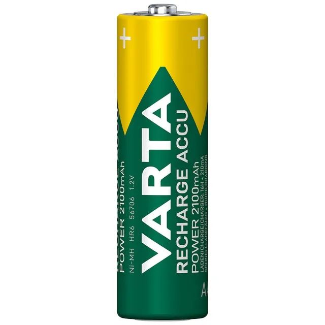Baterias Varta 4X pilhas AA Recarregáveis ?Accu Power 2100mAh - Foto 4