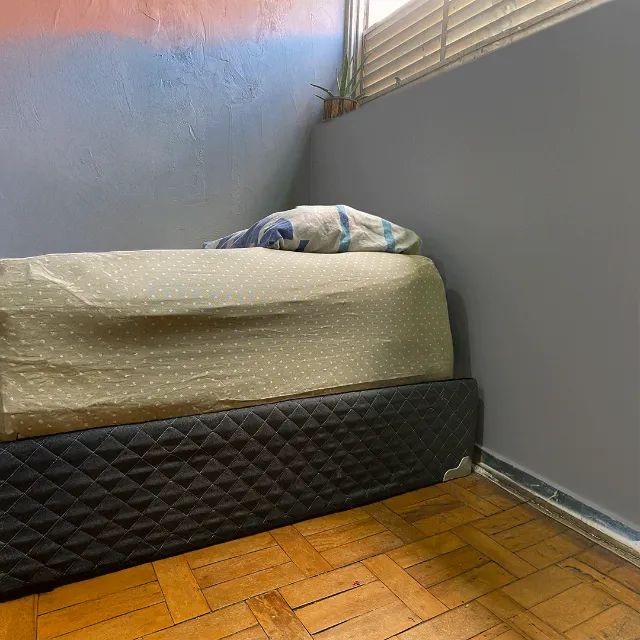Cama Box Solteiro com Colchão - Ótimo Estado! - Foto 2