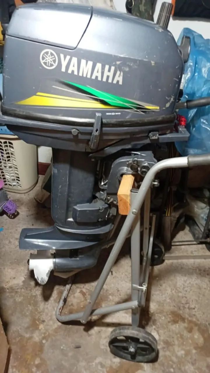 Barco com reboque e motor Yamaha 25 HP. Os três em excelente estado. . - Foto 5
