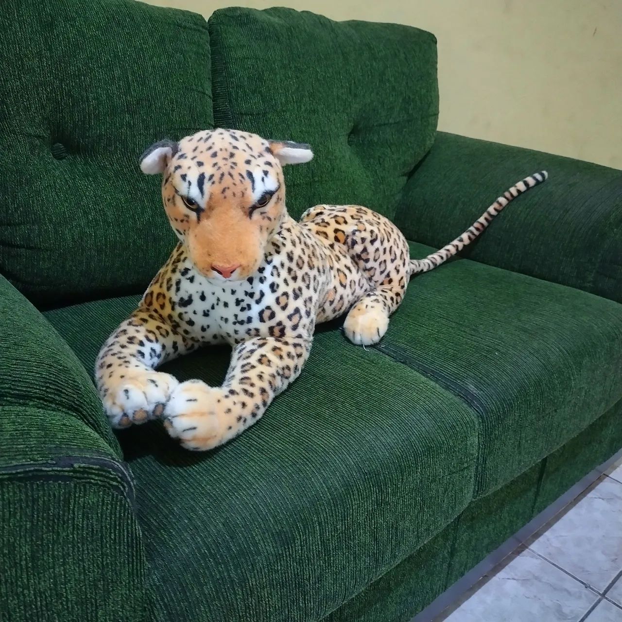 Pelúcia onça pintada 