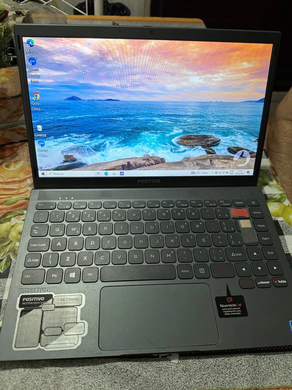 Notebook Positivo - Tela de 14 polegadas